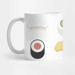 6 Piece Sushi Combo Mug